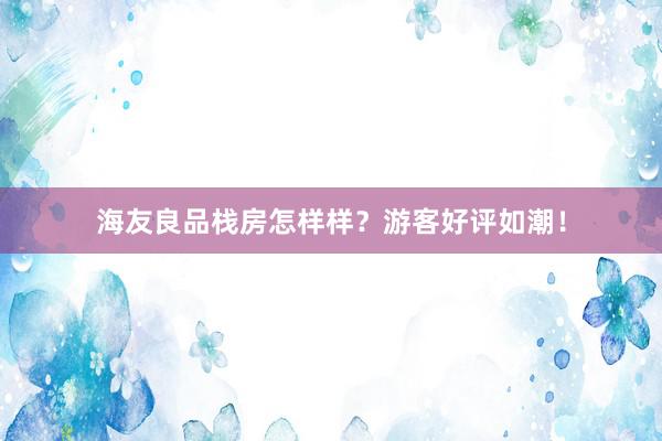 海友良品栈房怎样样？游客好评如潮！